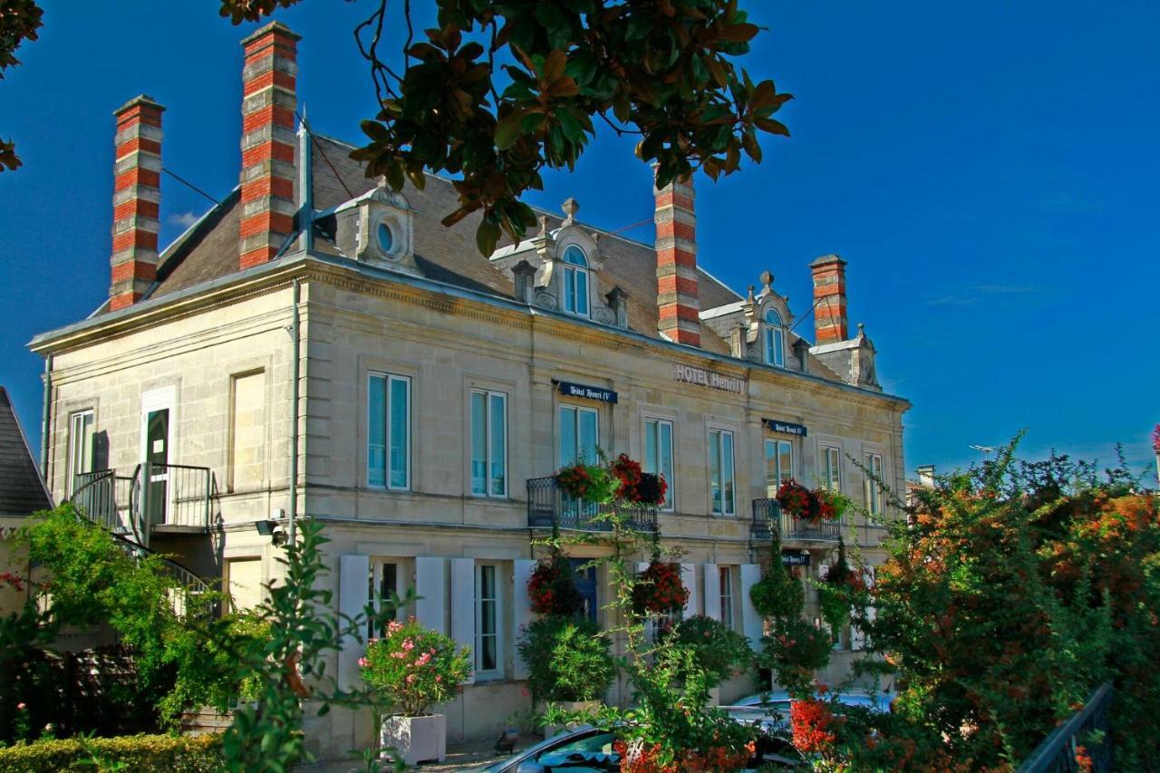 Hotel Henri IV Coutras Kültér fotó